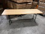 Biertafel 220x70 cm - nieuw - €50,-, Tuin en Terras, Tuintafels, Ophalen, Nieuw, Rechthoekig, Hout