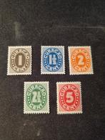 @@ Curacao 153-157 ongebruikt @@, Ophalen of Verzenden, Postfris