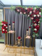 Backdrop te huur!!, Hobby en Vrije tijd, Feestartikelen | Verhuur, Ophalen of Verzenden, Zo goed als nieuw, Geboorte of Huwelijk