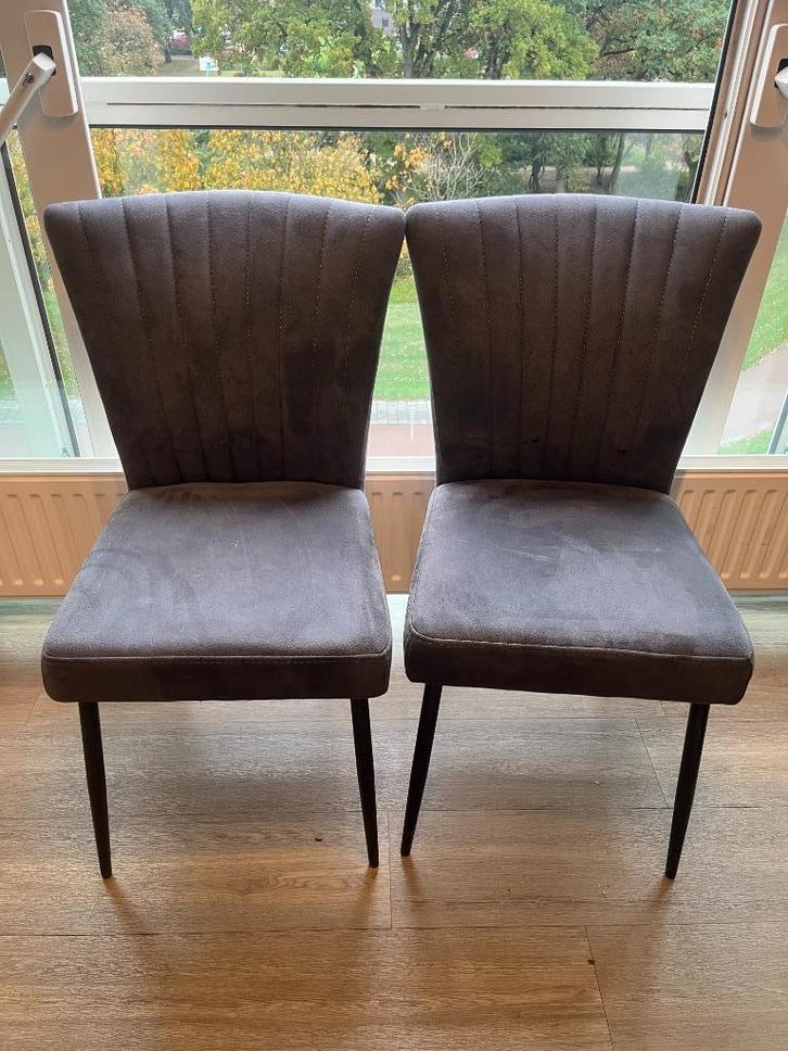 Keukenstoelen / stoelen VANDAAG OPHALEN HOOGEVEEN, Huis en Inrichting, Fauteuils, Gebruikt, Stof, 50 tot 75 cm, Ophalen
