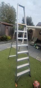 Dirks Enkele Trap 8 Treden, Doe-het-zelf en Verbouw, Ladders en Trappen, Ophalen, Zo goed als nieuw, Minder dan 2 meter