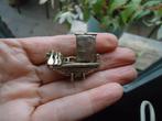 heel mooi oud miniatuur bootje 800 zilver gemerkt, Ophalen of Verzenden, Zilver