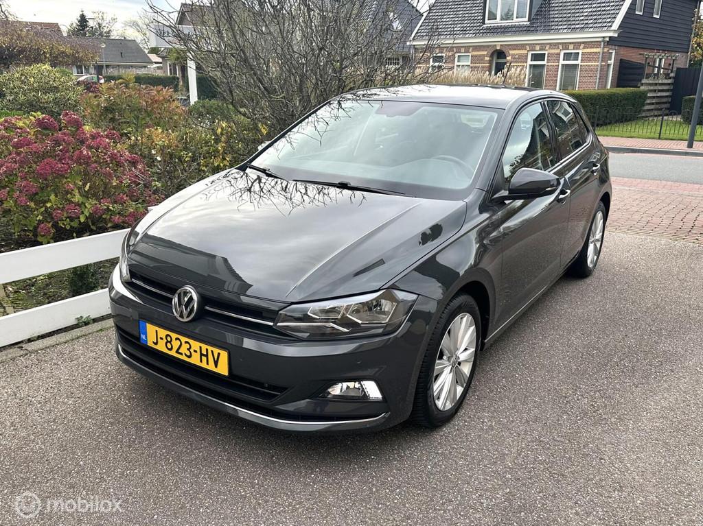 Volkswagen Polo 1.0 TSI 95PK DSG AUTOMAAT HIGHLINE CARPLAY C, Stof, Gebruikt, Euro 6, 95 pk