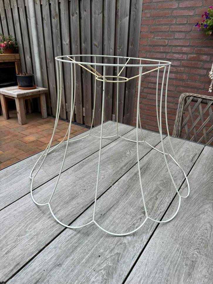 Lampenkap frame,  vintage retro granny stijl, Huis en Inrichting, Lampen | Overige, Gebruikt, Ophalen
