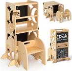 NIEUW 4-in-1 Kleuterkeukentrap | Speeltoren | Montessori, Ophalen of Verzenden, Nieuw, Meubelstuk of Keukentje