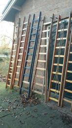 Ladder, trap van hout , fruitladder, schilderstrap v.a 15,-, Ophalen