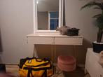 Makeuptafel met spiegel, Ophalen, Zo goed als nieuw, 50 tot 100 cm, Minder dan 100 cm