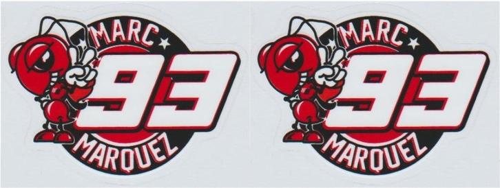 Marc Márquez 93 sticker set #11, Motoren, Accessoires | Stickers, Verzenden