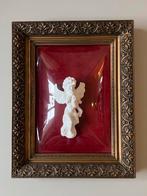 Antieke lijst met nieuwe engel, Antiek en Kunst, Ophalen of Verzenden