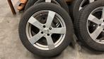 Dezent 17” lichtmetalen velgen met Michelin Alpin 5 winter, Auto diversen, Wieldoppen, Ophalen, Gebruikt, Michelin Nederland, 's-Hertogenbosch