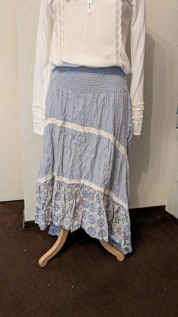 Spaans model rok - H&M - diverse blauwtinten - S (170) beschikbaar voor biedingen