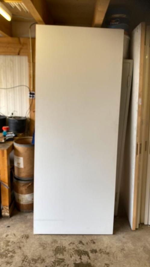 Stompe gladde boarddeuren diverse maten, Doe-het-zelf en Verbouw, Deuren en Horren, Nieuw, Binnendeur, 215 cm of meer, 80 tot 100 cm