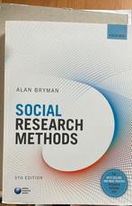 Bryman Social Research Methods (5th edition), Ophalen, Zo goed als nieuw, Sociale wetenschap