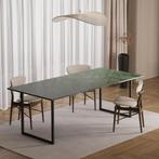 Marmeren tafel India Green (Jade) 180x90, Huis en Inrichting, Tafels | Eettafels, 50 tot 100 cm, Overige materialen, 150 tot 200 cm