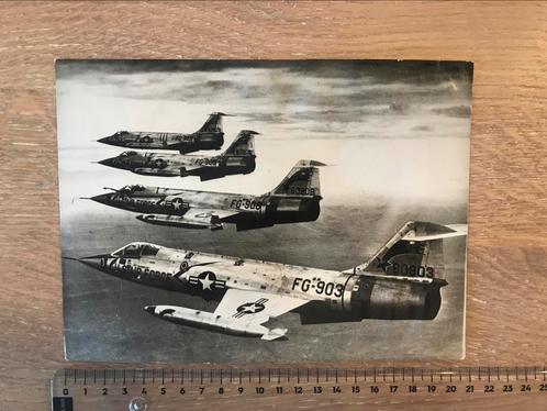 Lockheed F-104 Starfighter Introductie Persfoto Luchtvaart, Verzamelen, Luchtvaart en Vliegtuigspotten, Zo goed als nieuw, Kaart, Foto of Prent