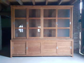 Showroommodel Teak Buffetkast 305 cm beschikbaar voor biedingen