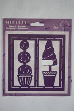 Silhouet stencil buxus, Verzenden, Nieuw, Natuur, Pons of Mal