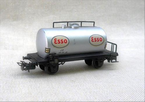 Marklin 4501 Esso ketelwagen kleine informatiebordjes., Hobby en Vrije tijd, Modeltreinen | H0, Gebruikt, Wagon, Wisselstroom