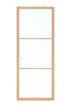 Nieuwe eikendeur, Doe-het-zelf en Verbouw, 80 tot 100 cm, 215 cm of meer, Binnendeur, Nieuw