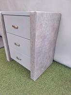 nachtkastje van boxspring 1 stuks grijs, Ophalen of Verzenden, Zo goed als nieuw