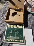 Prachtig heel klein miniatuur zeilscheep van het merk Bokma, Hobby en Vrije tijd, Modelbouw | Boten en Schepen, Ophalen of Verzenden