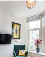 Glas in Lood Drieluik set Kunst groen geel, Ophalen, Gebruikt, Minder dan 80 cm, Glas in lood