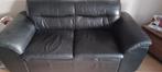 Te koop leren tweezitter 180 x 85, Huis en Inrichting, Banken | Bankstellen, Ophalen, 150 tot 200 cm, Tweepersoons, Zo goed als nieuw