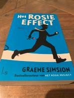 Graeme Simsion - Het Rosie effect, Boeken, Ophalen of Verzenden, Graeme Simsion, Zo goed als nieuw