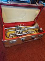 F. Besson Brevete Cornet in Koffer - Vintage, Ophalen, Gebruikt, Overige typen, Met koffer