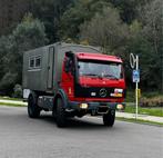 Mercedes 1019 4x4 Expeditie camper, Caravans en Kamperen, Diesel, 7 tot 8 meter, Particulier, Tot en met 2