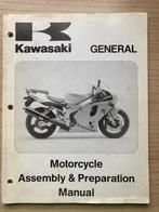 Kawasaki Motorcycle Assembly & Preparation Manual 1995, Motoren, Handleidingen en Instructieboekjes, Kawasaki