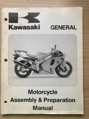 Kawasaki Motorcycle Assembly & Preparation Manual 1995