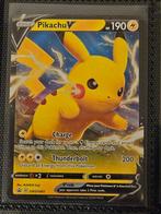 Pokemon Pikachu V SWSH 061, Hobby en Vrije tijd, Verzamelkaartspellen | Pokémon, Ophalen of Verzenden, Zo goed als nieuw, Losse kaart
