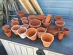 Terracotta potten, Tuin en Terras, Bloempotten, Ophalen, Gebruikt, Rond, Tuin