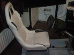 Playseat Simracer Wit, met stoelgeleider., Spelcomputers en Games, Spelcomputers | Overige Accessoires, Ophalen of Verzenden, Gebruikt