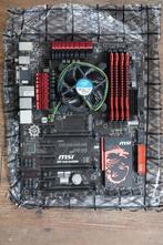 Intel 4770K 16Gb ram met Z87-G45 Gaming Moederbord, Computers en Software, Gebruikt, DDR3, Ophalen of Verzenden, LGA 1150