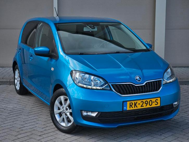 Skoda Citigo 1.0 Ambition 2018 Airco Cruise 5 deurs NAP Logi, Auto's, Skoda, Bedrijf, Citigo, ABS, Airbags, Airconditioning, Bluetooth