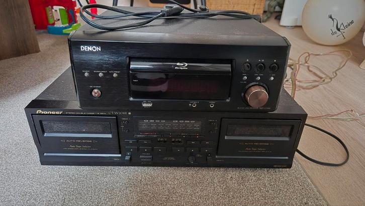 Blu-ray speler & Cassettedeck - Overbodig, Audio, Tv en Foto, Stereo-sets, Gebruikt, Cassettedeck, Dvd-speler, Overige merken