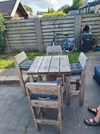 Bartafel met barkrukken, Ophalen of Verzenden, Zo goed als nieuw