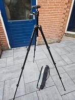 Manfrotto Statief met Balhoofd, Ophalen, Gebruikt, Driepoot, 150 tot 175 cm