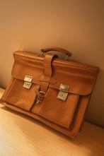 Leren aktetas, vintage, Motoren, Accessoires | Koffers en Tassen, Verzenden, Gebruikt