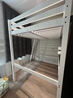 Ikea hoogslaper 1 jaar oud loft bed frame, Huis en Inrichting, Slaapkamer | Bedden, Ophalen, Wit, Tweepersoons, 140 cm