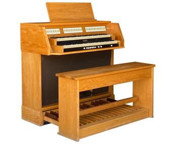 Eminent DCS 200 blank eiken, compact orgel, met MIDI