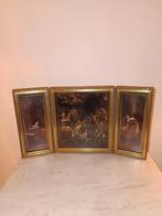 Bijzonder religieus drieluik, afbeeldingen tweezijdig, Ophalen of Verzenden