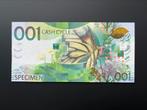 Testbiljet Zwitserland, Vlinder, Postzegels en Munten, Bankbiljetten | Europa | Niet-Eurobiljetten, Verzenden