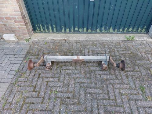 As pad 90 flens 128 ongeremde aanhanger as schlegl 5x112*5, Auto diversen, Aanhangwagen-onderdelen, Gebruikt, Ophalen