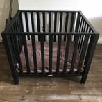 Bopita zwarte box met Koeka boxkleed, Ophalen of Verzenden