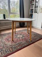 Jysk JEGIND Eettafel - Naturel/Wit - Ø105cm, Ophalen, Kunststof, Gebruikt, 100 tot 150 cm