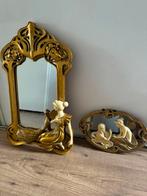 Decoratieve wandspiegel met vrouw figuur, Ophalen of Verzenden, Rechthoekig, Minder dan 100 cm