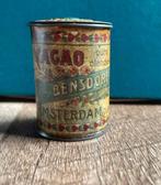 Oud monsterblikje Bensdorp cacao, Verzamelen, Ophalen of Verzenden, Gebruikt, Overige, Overige merken